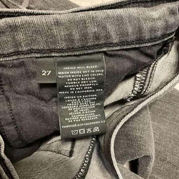 JBrand JAX Skinny Leg Jeans, 27. Grey. - Picture 4 of 9